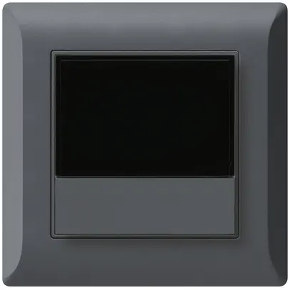 Thermostat d'ambiance ENC kallysto.line KNX s/e-link avec touches anthracite 