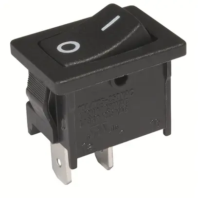 Interruttore a bilico INS ELBRO 10A/250V 1L, nero 