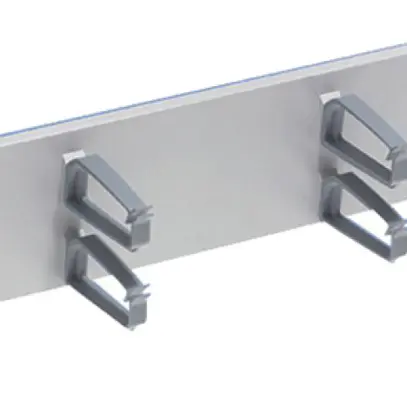 Pannello guida cavi 2UA 19" grigio R&M 