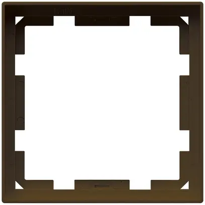 Quadro frontale KNX Hager kallysto per termostato marrone 