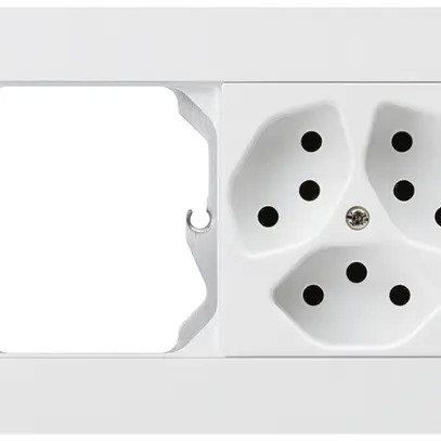 Combinazione INC kallysto.trend grd.I-I horizontale vuoto+3×tipo 13 bianco 