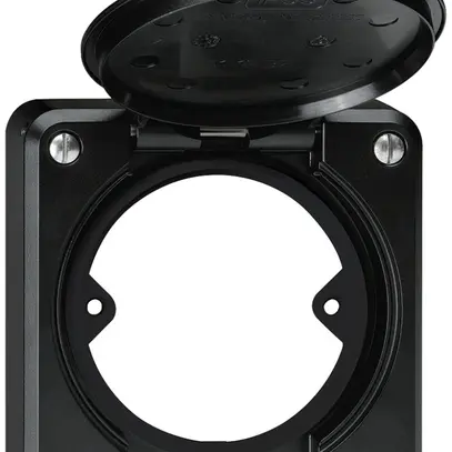 Parte superiore robusto con copert. nero 2-punto con disco riduzione 