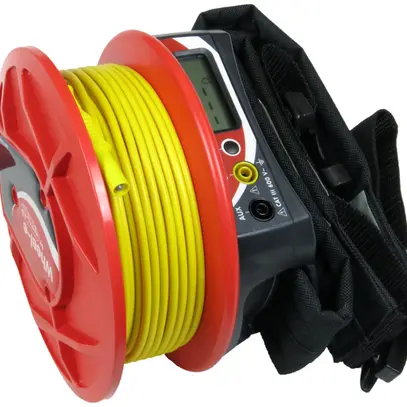 Dispositivo di misura a bassa resistenza ELBRO WHEEL-E 30m 0.00…20Ω 