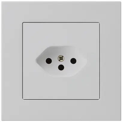 Prise ENC kallysto.pro T13 gris clair avec sécurité enfants 