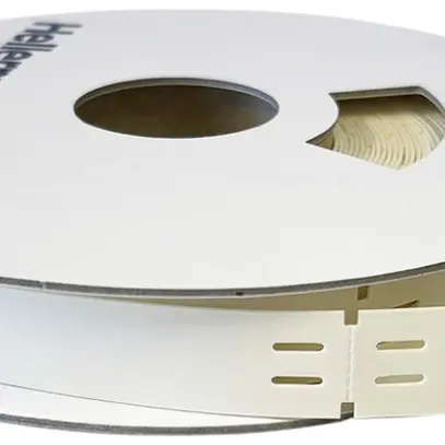 Plaquettes d'identification AWAG HT 65×15mm 190 pcs./rouleau blanc 