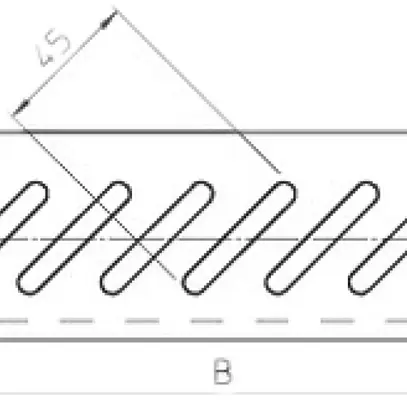 Placca terminale Bettermann l=500mm per canale MKS 
