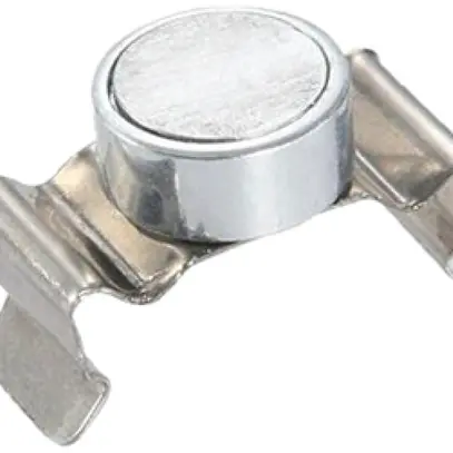 Support magnétique DOTLUX QUICK-FIXdc acier Ø11×14mm cr clip d.montage 