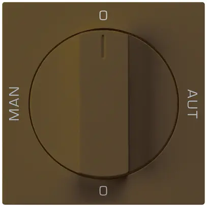 Kit di copertura kallysto per interruttore rotativo M-0-A marrone 