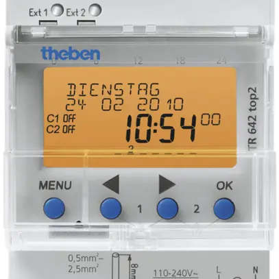 Minuteur AMD numérique Theben TR 642 top2 