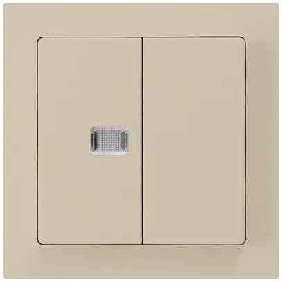 Kit frontal kallysto beige avec 1 lentille 60×60mm 