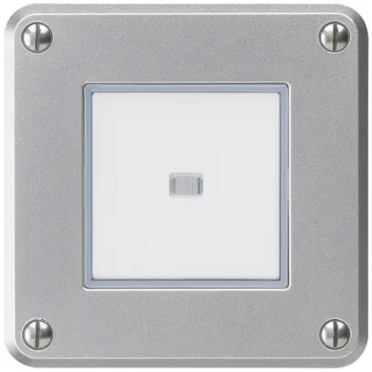 Contact à poussoir ENC robusto IP55 aluminium lumineux pour combinaison 