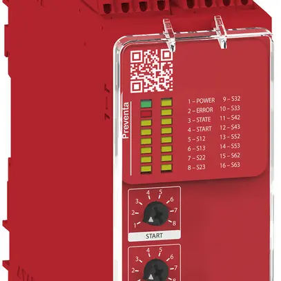 Relè di sicurezza SE XPSUDN, 8funzioni/6circuiti, 24V 3Ch/1R/1T PLe mol. 