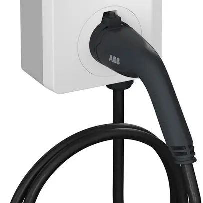 Ladestation ABB Terra W22-G5-RD-MC-0, Typ 2, 5m 3P 32A MID mit RFID, Display, 4G 