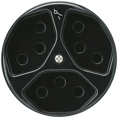 Insert pour prise ENC basico 3×type 13S noir 