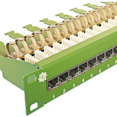 Panneau de distribution RJ45 ITT 30 prises vert 