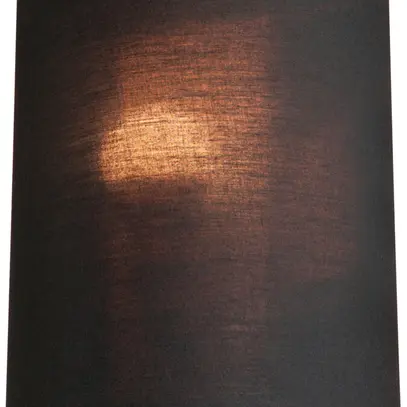 Paralume SLV FENDA Ø230×305mm, semitondo, nero/rame 