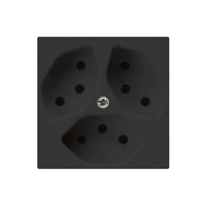 Prise ENC kallysto 3×T13 noir 