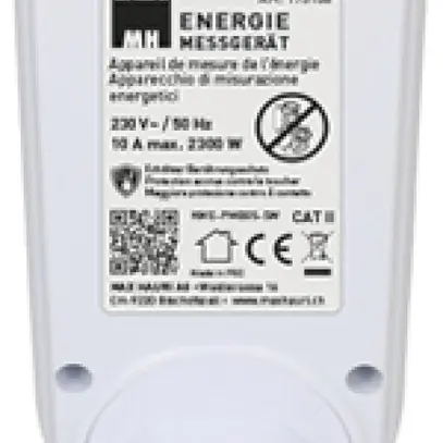 Fiche intermédiaire compteur d'énergie MH KWE-PMB05-SW 10A 2300W 