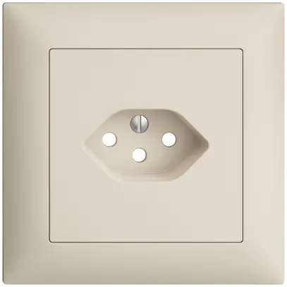 Kit frontale INC EDIZIOdue crema 88×88mm 1×T13 