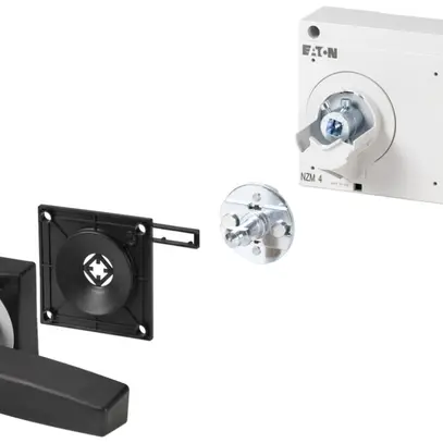 Manopola rotativa ETN NZM4-XTVDV con chiusura rosso/giallo 