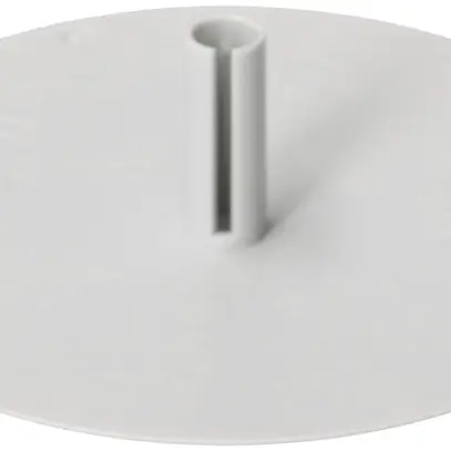 Rosace de plafond MH clips à ressort enfichable Ø98×3mm blanc 