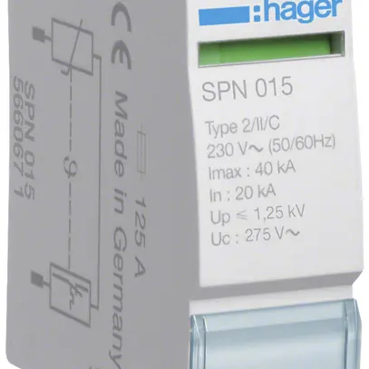 Cartuccia di ricambio Hager per TN-C-S 