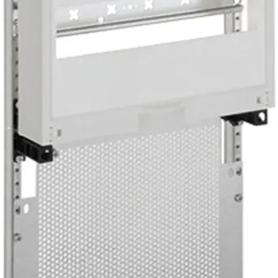 Travée média Hager univers pour ENC 8-rangées 4 rangées modulaires 250×1200mm 