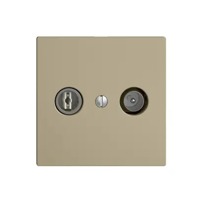 UP-TV-R-Dose EDIZIOdue 15dB sand Breitbanddose 5…2000MHz, F 