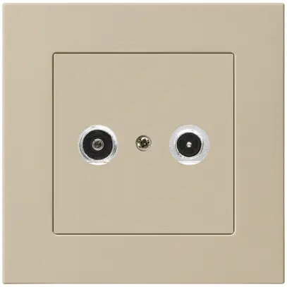 Prise antenne ENC kallysto.pro R/TV 14dB 2GHz beige 