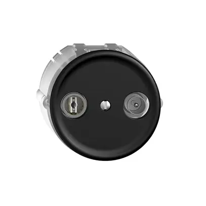 Presa TV-R INC STANDARDdue 23dB nero a banda larga 5…2000MHz, Q 