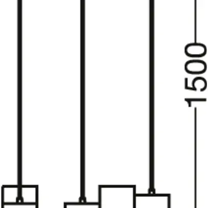 Lampada sospesa LED LEDVANCE SMART WIFI 21W 1200lm 830…865 REG marrone 