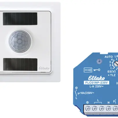 Kit de démarrage Eltako N°3 acteur FLC61NP+détecteur de mouvement FBH55ESB 