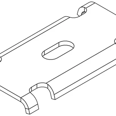 Plaque de serrage Lanz 66×35mm 