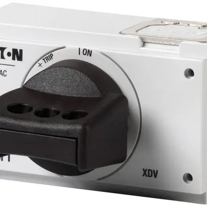 Manopola rotativa ETN NZM2-XDV con chiusura grigio/ne 