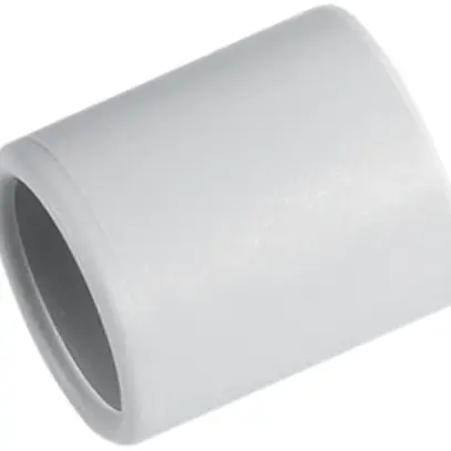 Manicotto finale plastica ELBRO per TIT M16×20mm grigio 