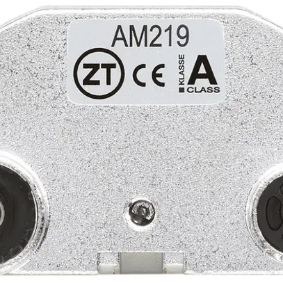 Intérieur pour prise antenne Hager R/TV montage Z 19dB 2GHz 