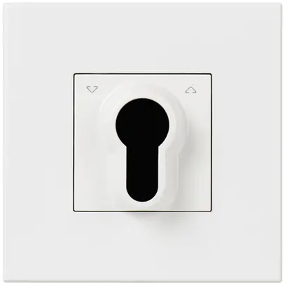 Contact pivotant à clé ENC ATO blanc 0<--1 sans cylindre 