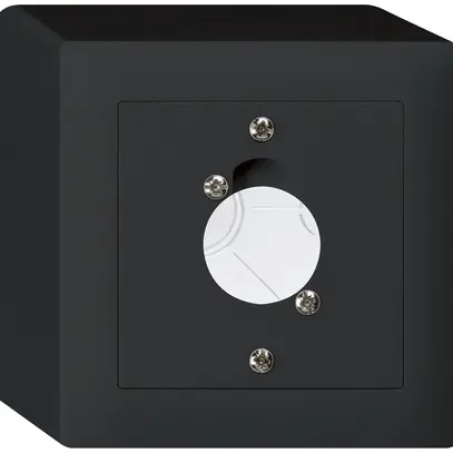 Kit di montaggio AP per 1 XLR kallysto nero 