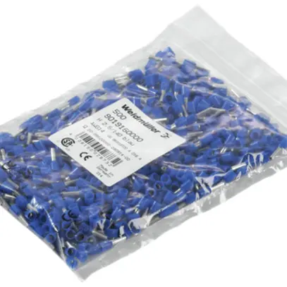 Aderendhülse Weidmüller H isoliert 2.5mm² 8mm blau DIN lose 