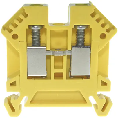 Morsetto di passaggio componibile WZ 0.5…6mm² 41A 1000V vite 2×1 DIN 35mm ve-gi 