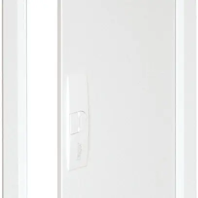 Cadre avec porte Hager univers 353×1153×10mm IP00 blanc pour FW71U.. 