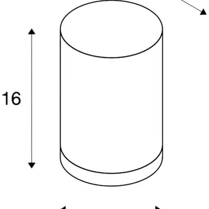 Wandleuchte ROX WALL OUT QPAR11 50W IP44 alu gebürstet 