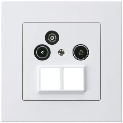 Presa antenna INC R/TV/dati kallysto.pro HMS 2GHz 19db bianco 