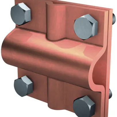 Serre-fils en croix/parallèle RE 47, Cu nu, Ø 8…10mm 