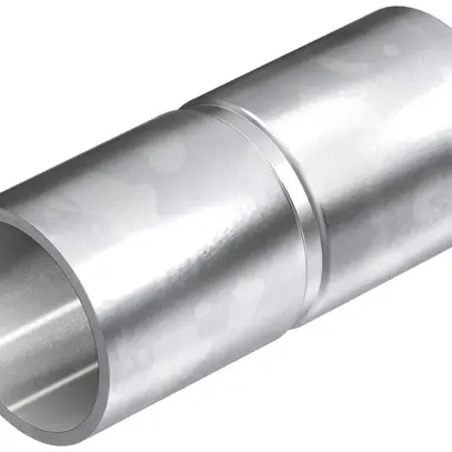 Manicotto Bettermann M25 senza filetto per tubo acciaio zincato galvanico 