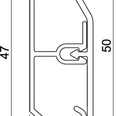 Plinthe Bettermann SL kit 20×50 9010, PVC, blanc pur, 9010 