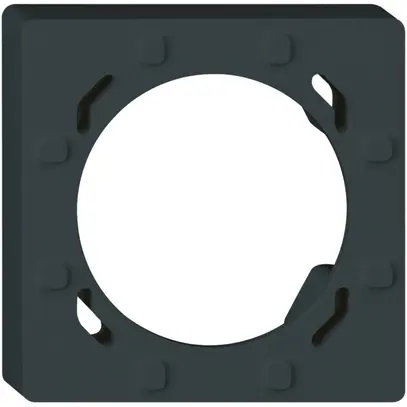 Cadre de rehausse Hager kallysto.line pour appareils ENC grd.I 15mm noir 