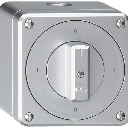 AP-Drehschalter robusto IP55 Schema 2/1P aluminium 