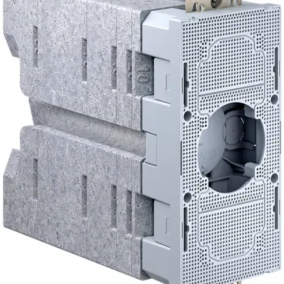 Support p.appareils AGRO avec élément pour boîtes pour façades isolées 160…240mm 