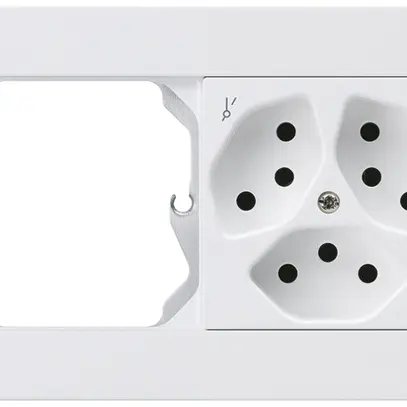 Combinazione INC kallysto.pro grd.I-I horizontale vuoto+3×tipo 13S bianco 